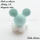 Perle en silicone ronde Gros Mickey