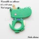 Crocodile en silicone 