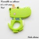 Crocodile en silicone 