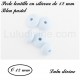 Perle en silicone lentille Ø 12 mm