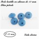 Perle en silicone lentille Ø 12 mm