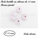 Perle en silicone lentille Ø 12 mm