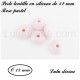 Perle en silicone lentille Ø 12 mm