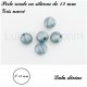 Perle en silicone ronde Ø 12 mm