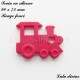 Train en silicone