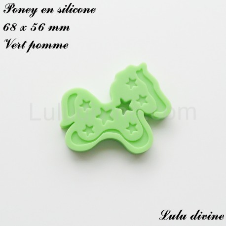 Poney en silicone