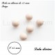 Perle en silicone ronde 15 mm 