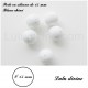 Perle en silicone ronde 15 mm 