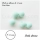 Perle en silicone ronde 15 mm 