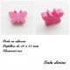 Perle en silicone Papillon