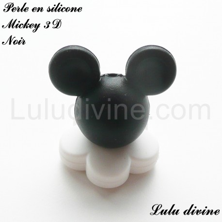 Perle en silicone ronde Gros Mickey