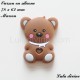 Ourson en silicone 