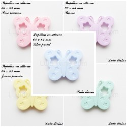 Papillon en silicone