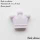 Perle en silicone Couronne 