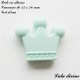 Perle en silicone Couronne 