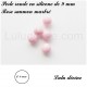 Perle en silicone ronde Ø 9 mm