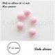 Perle en silicone ronde 15 mm 