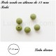 Perle en silicone ronde Ø 12 mm