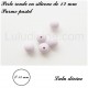 Perle en silicone ronde Ø 12 mm