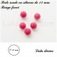 Perle en silicone ronde Ø 12 mm