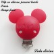 Clip silicone boucle Souris