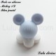 Perle en silicone ronde Gros Mickey