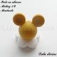 Perle en silicone ronde Gros Mickey