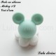 Perle en silicone ronde Gros Mickey