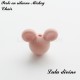 Perle en silicone ronde Mickey