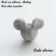 Perle en silicone ronde Mickey