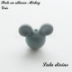 Perle en silicone ronde Mickey