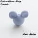 Perle en silicone ronde Mickey