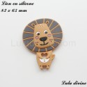 Lion en silicone