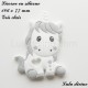 Licorne en silicone