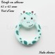 Girafe en silicone 