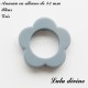 Anneau en silicone Fleur 43 mm