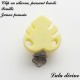 Clip silicone boucle Feuille