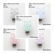 Clip silicone boucle Hibou