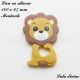 Lion en silicone