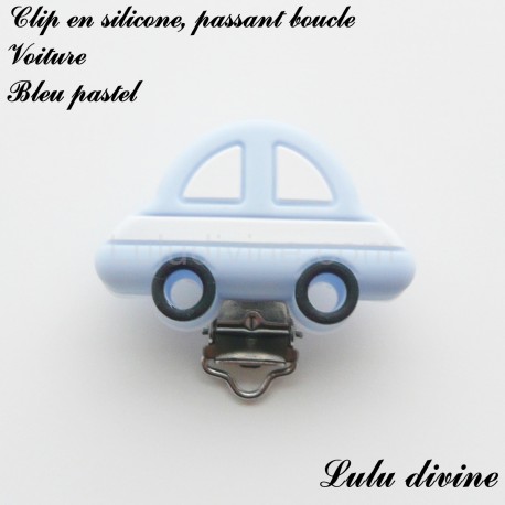 Clip silicone boucle Voiture 