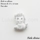 Perle en silicone Licorne