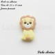 Perle en silicone Lion