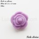 Perle en silicone Fleur