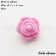 Perle en silicone Fleur