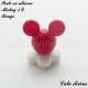 Perle en silicone ronde Gros Mickey