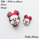 Clip + Perle silicone boucle Souris