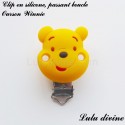 Clip silicone boucle Ourson Winnie