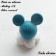 Perle en silicone ronde Gros Mickey