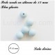Perle en silicone ronde Ø 12 mm