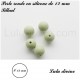 Perle en silicone ronde Ø 12 mm